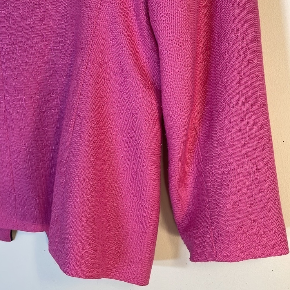 KASPER For A.S.L Button Front Color Block Jacket Women’s-8. - Picture 10 of 10